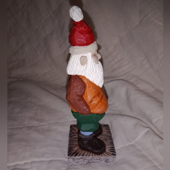 Vintage Christmas Santa Dave Constantine Reproduced Hand Painted Exclusive 1997 - Picture 4 of 6